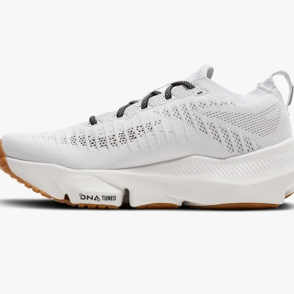 Brooks Men’s Glycerin Flex Neutral Running Brooks White and Black Athletic Shoes - Picture 7 of 9